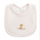 Baby Club Chic - Embroidered Dog on Pink Collection - Bib, Hat, Outfit, Blanket