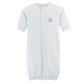 Baby Club Chic - Embroidered Noah's Ark on Blue Collection - Bib, Hat, Outfit, Blanket