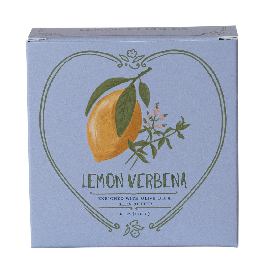 Lemon Verbena Heart Bar Soap