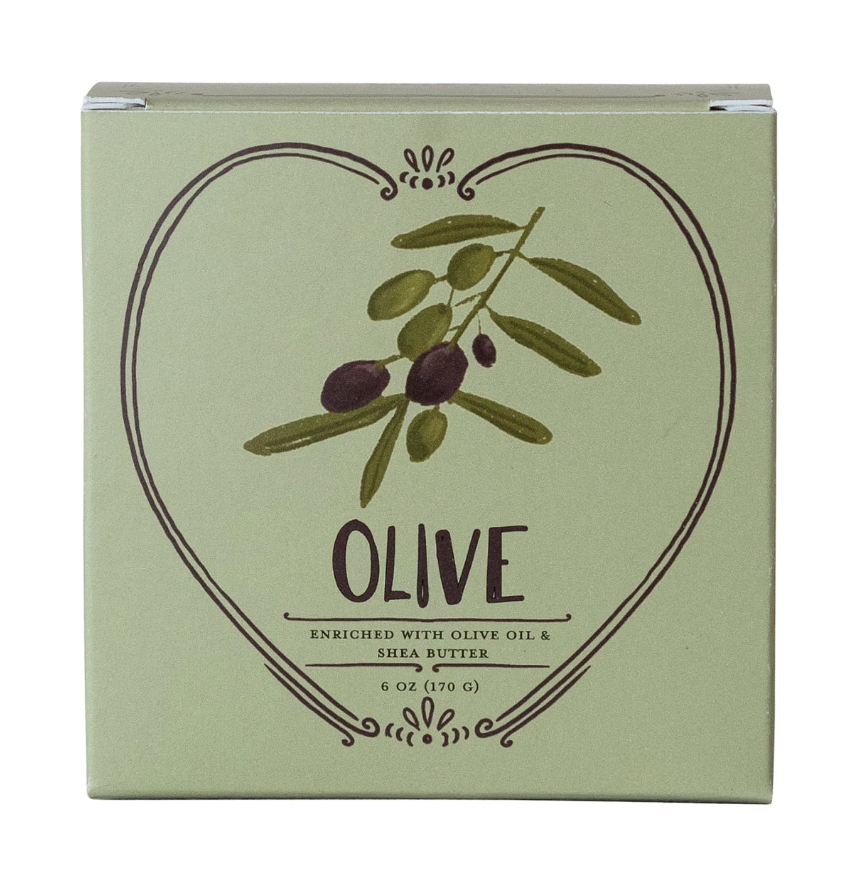 Olive Heart Bar Soap