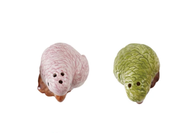 Parrot Shaped Salt & Pepper Shakers - Set of 2