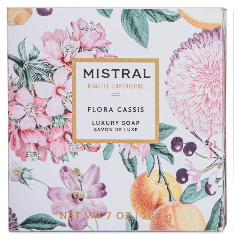 Mistral - Luxe Bar Soap - Flora Cassis