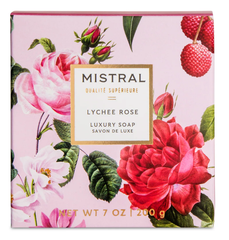 Mistral - Luxe Bar Soap - Lychee Rose