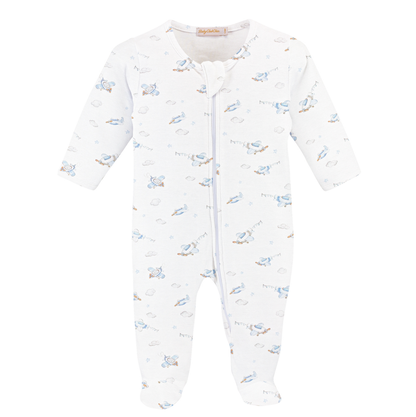 Baby Club Chic - Printed Airplane Collection