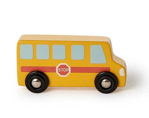 Wooden Vehicle Push Toys - 6 Styles