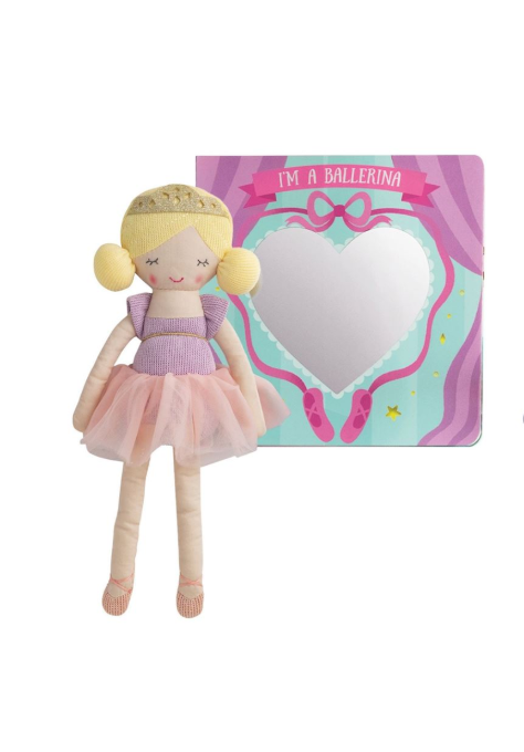 Ballet Book and Doll Set - Multiple Styles