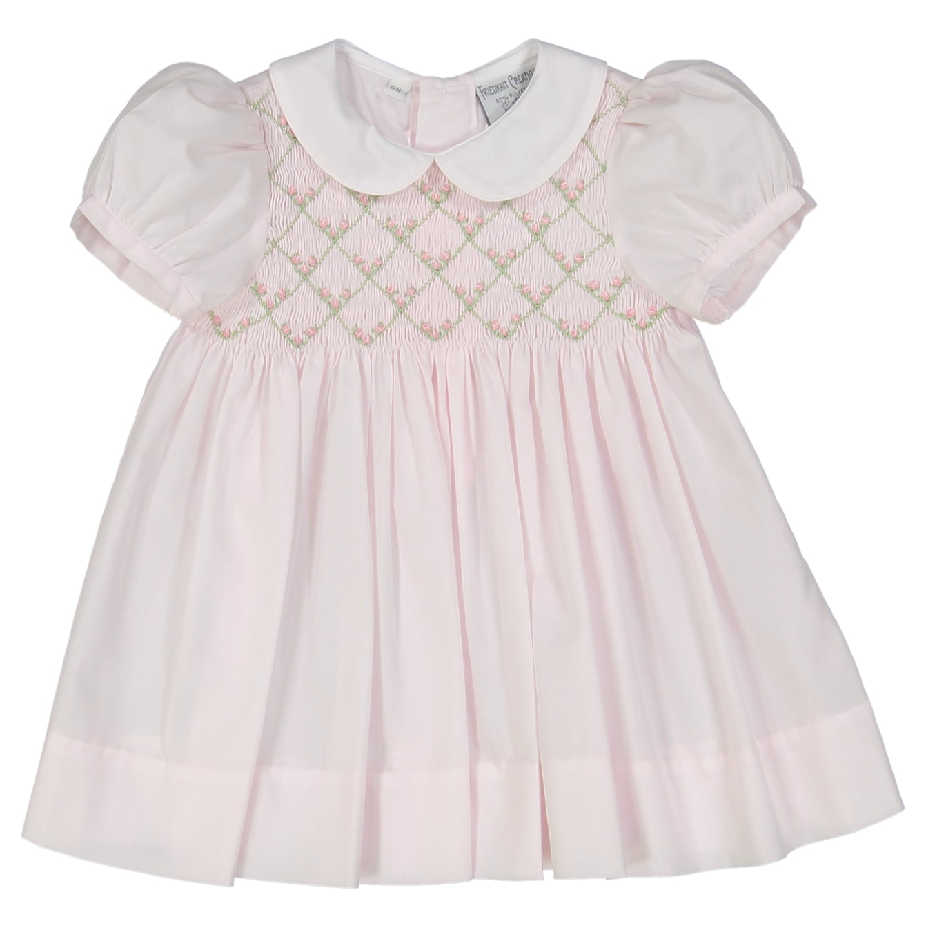 Feltman Brothers - Rosebud Diamond Smocked Dress