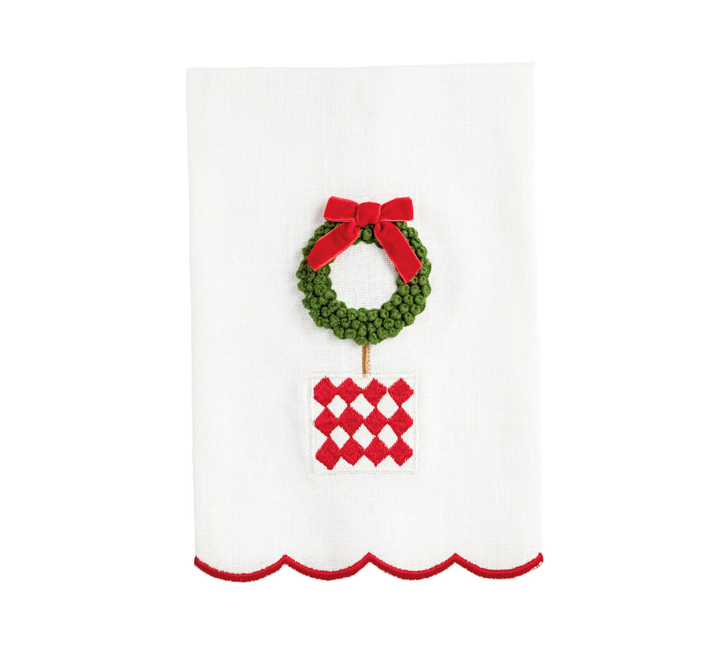 Christmas Topiary Towels