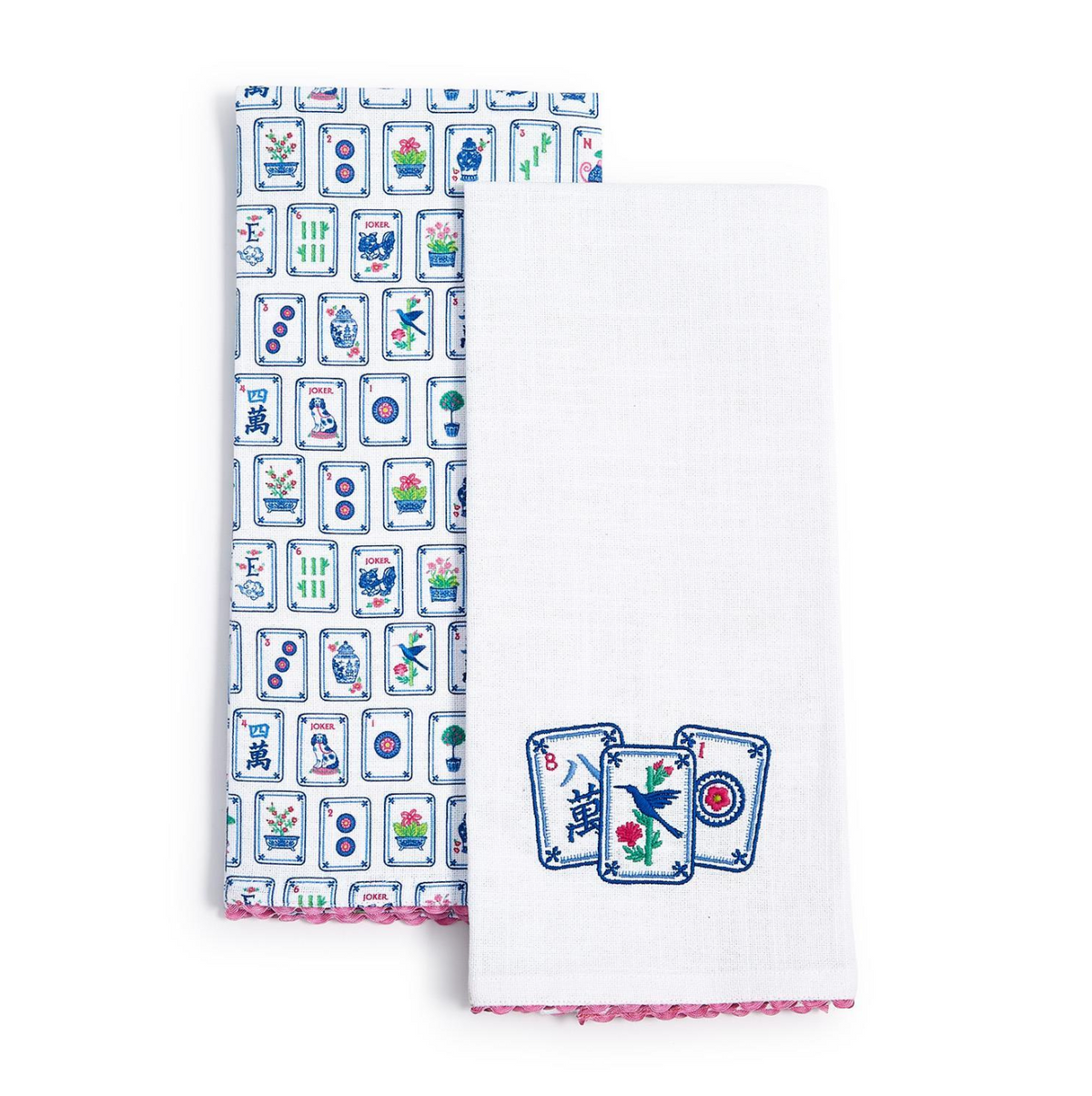 Mahjong Dish Towel - Set of 2