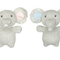Zubels - Elephant Rattle - Pink or Blue