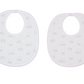 Kissy Kissy - Beary Besties Bib - Blue or Pink