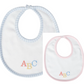Nella Pima - ABC Baby Bib - Pink or Blue