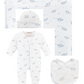 Baby Club Chic - Printed Airplane Collection