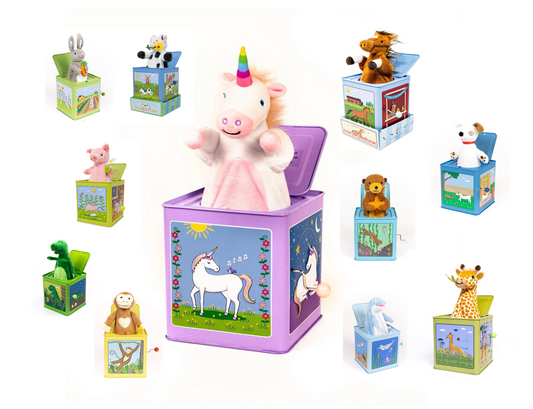 Jack-in-the-Box - Variety of Animals