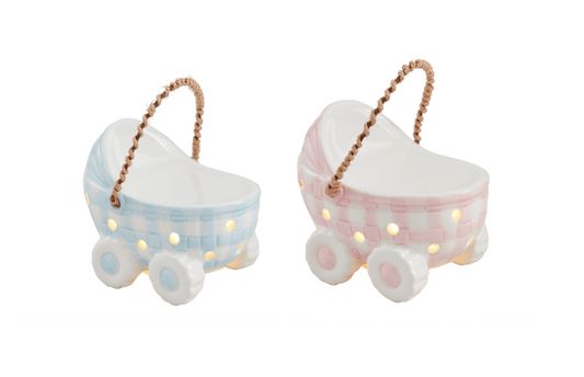 Baby Carriage Light-Up Sitter