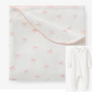 Elegant Baby - Pink Bow Footie or Blanket