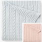Elegant Baby - Cable Knit Baby Blanket