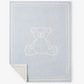 Elegant Baby - Chenille Teddy Bear Baby Blanket - Pink or Blue