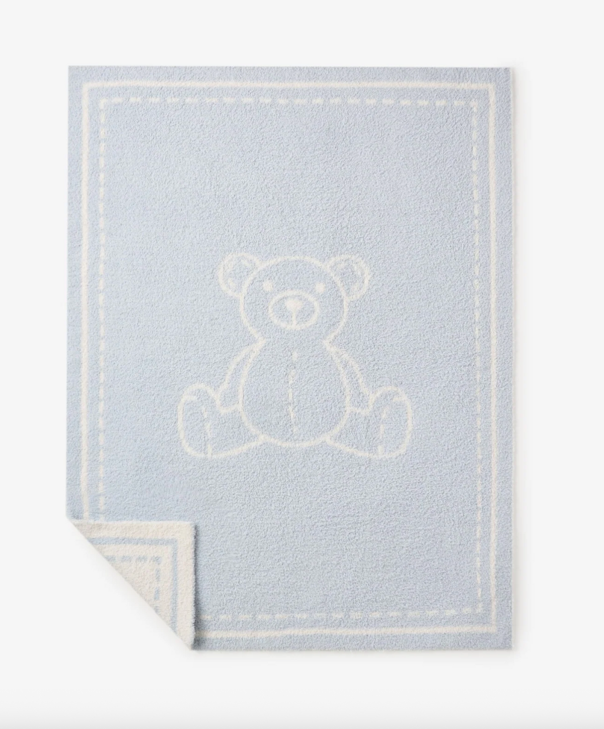 Elegant Baby - Chenille Teddy Bear Baby Blanket - Pink or Blue