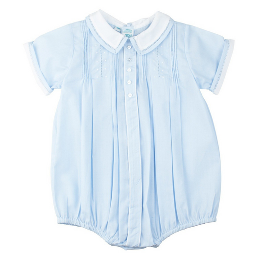 Button Front Dot Romper