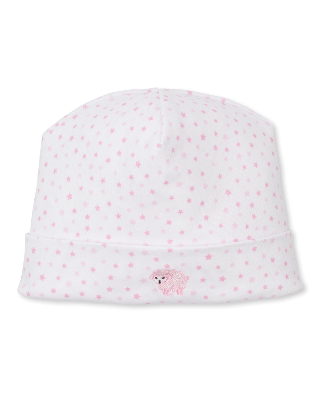 Kissy Kissy - Baby Hat with Embroidered Sheep - Two Colors
