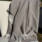 Herringbone Woven Throw Blanket - Many Colors