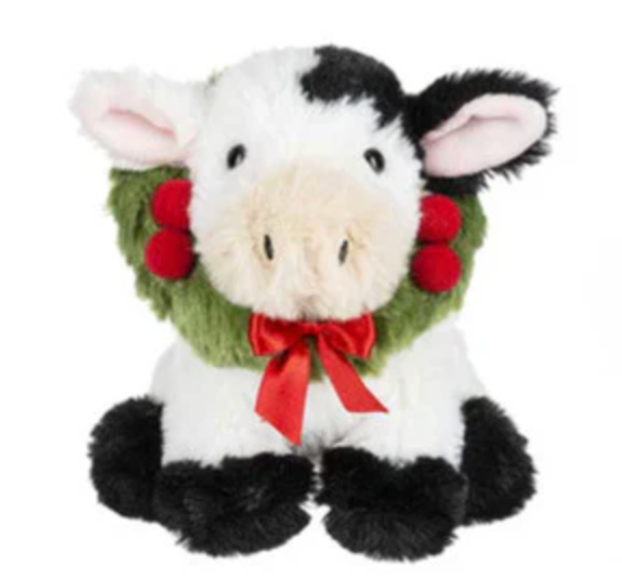 Plush Animals with Wreath - Multiple Styles