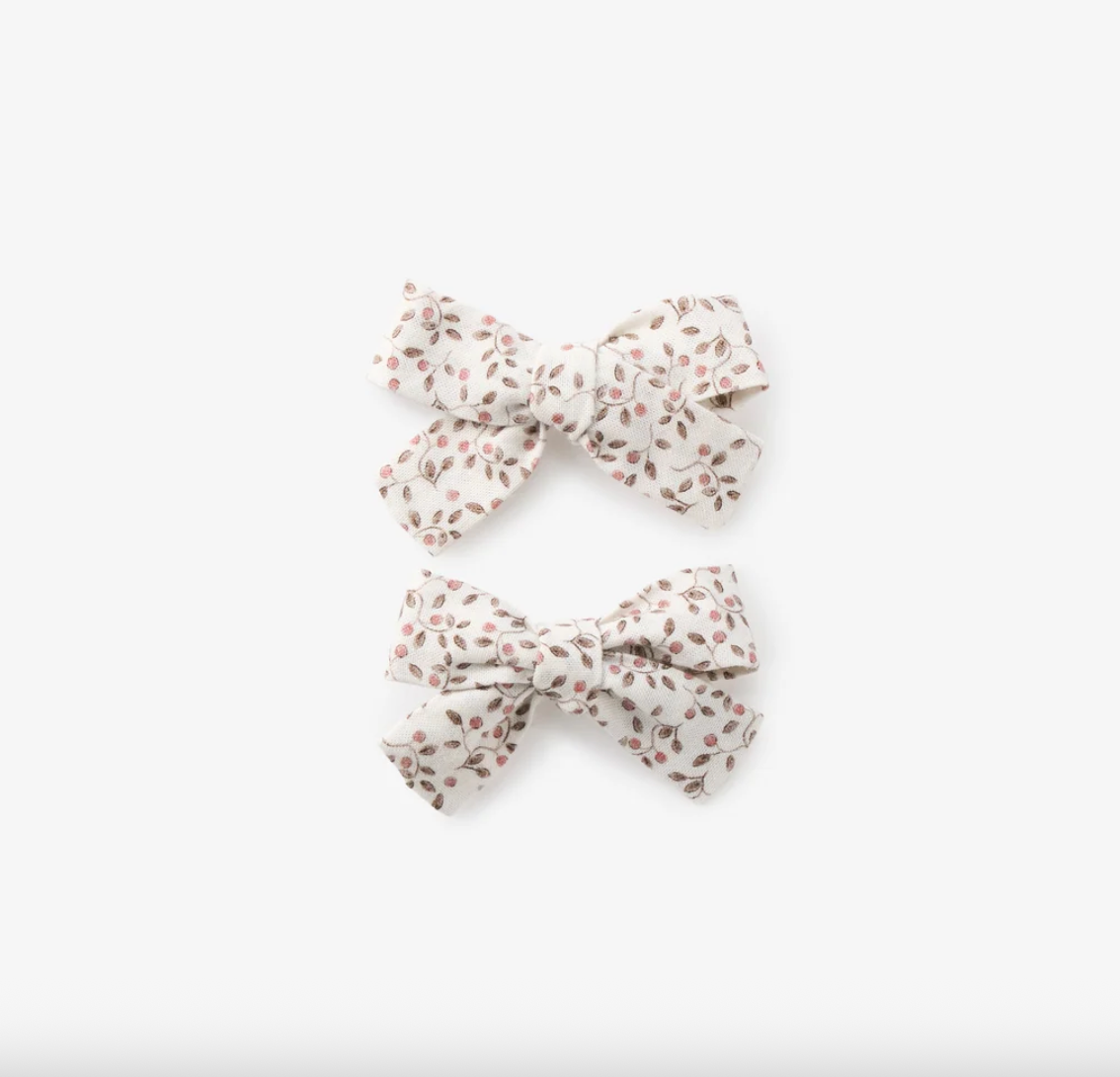 Elegant Baby - Berry Vines Printed Dress + Bloomers