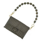 Lilley Line - Handmade Woven Clutch with Gemstone Strap - Multiple Colors