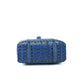 Lilley Line - Handmade Blue Woven Tote