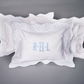 Boutross - Swiss Dots on Rosepointe Scalloped Border Pillow Shams