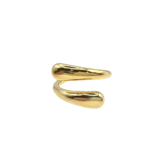 Gold Rain Drop Ring