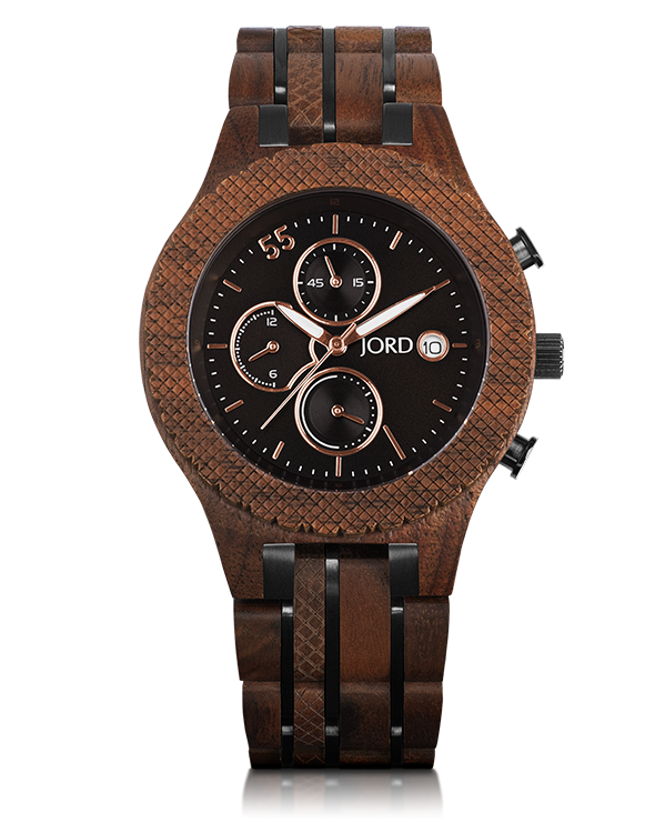 Jord - Wristwatch with Wooden Band