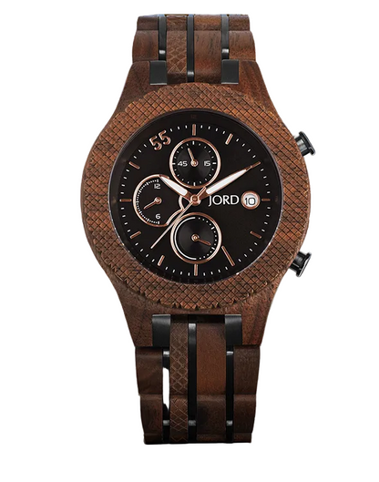 Jord - Wristwatch with Wooden Band
