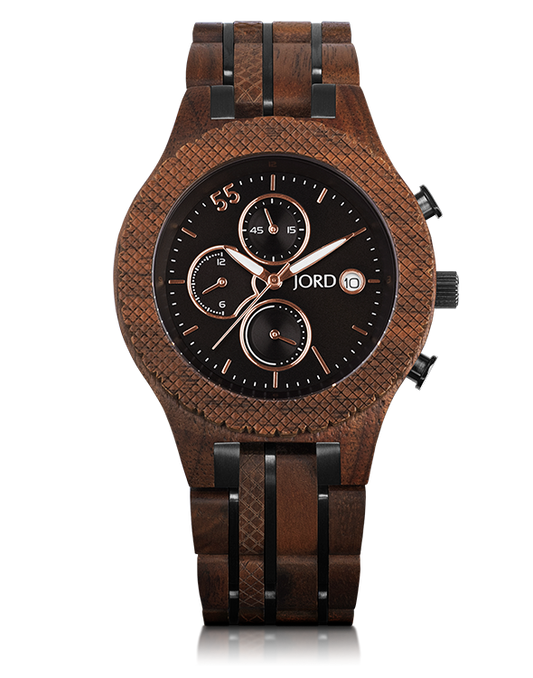 Jord - Wristwatch with Wooden Band