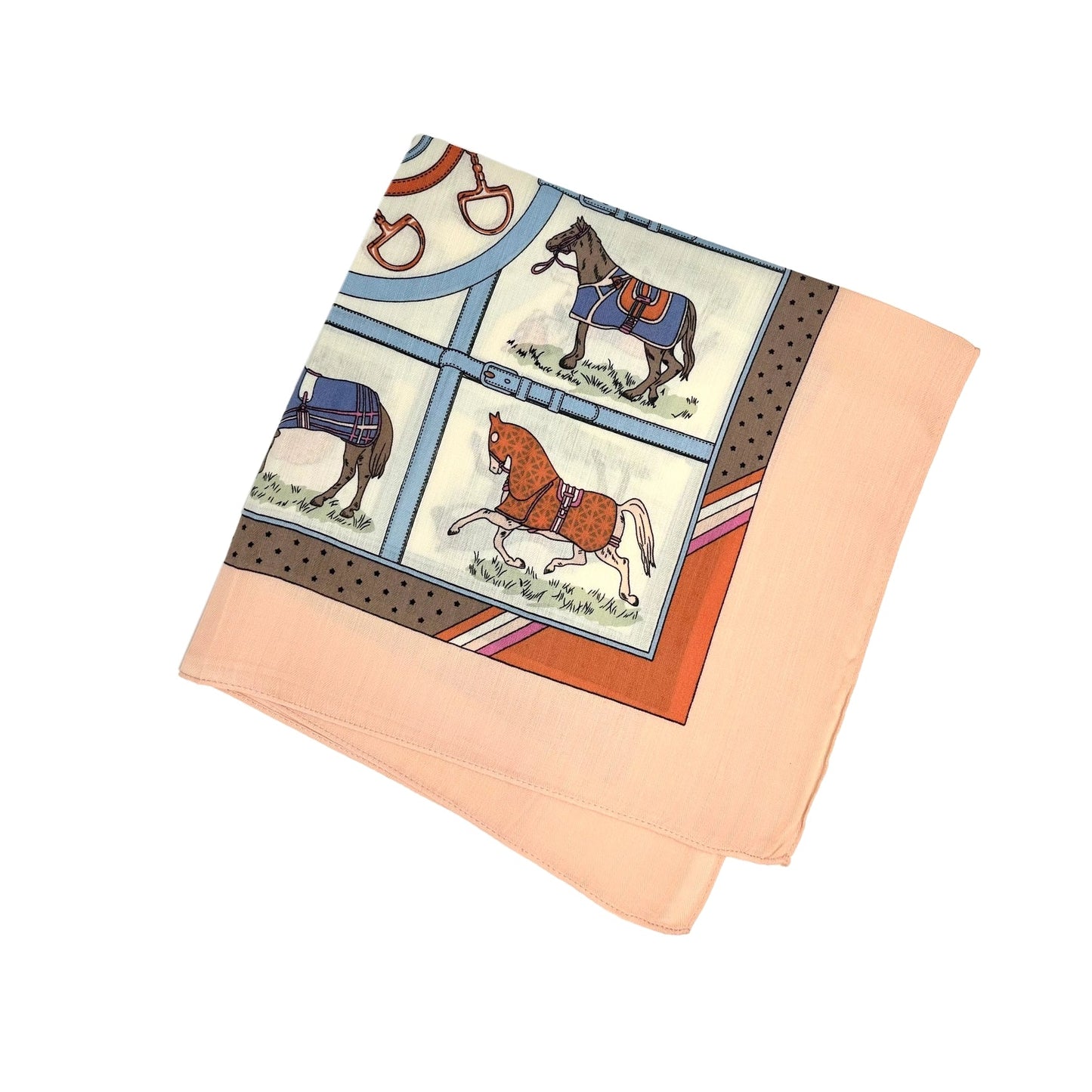Pink Equestrian Scarf