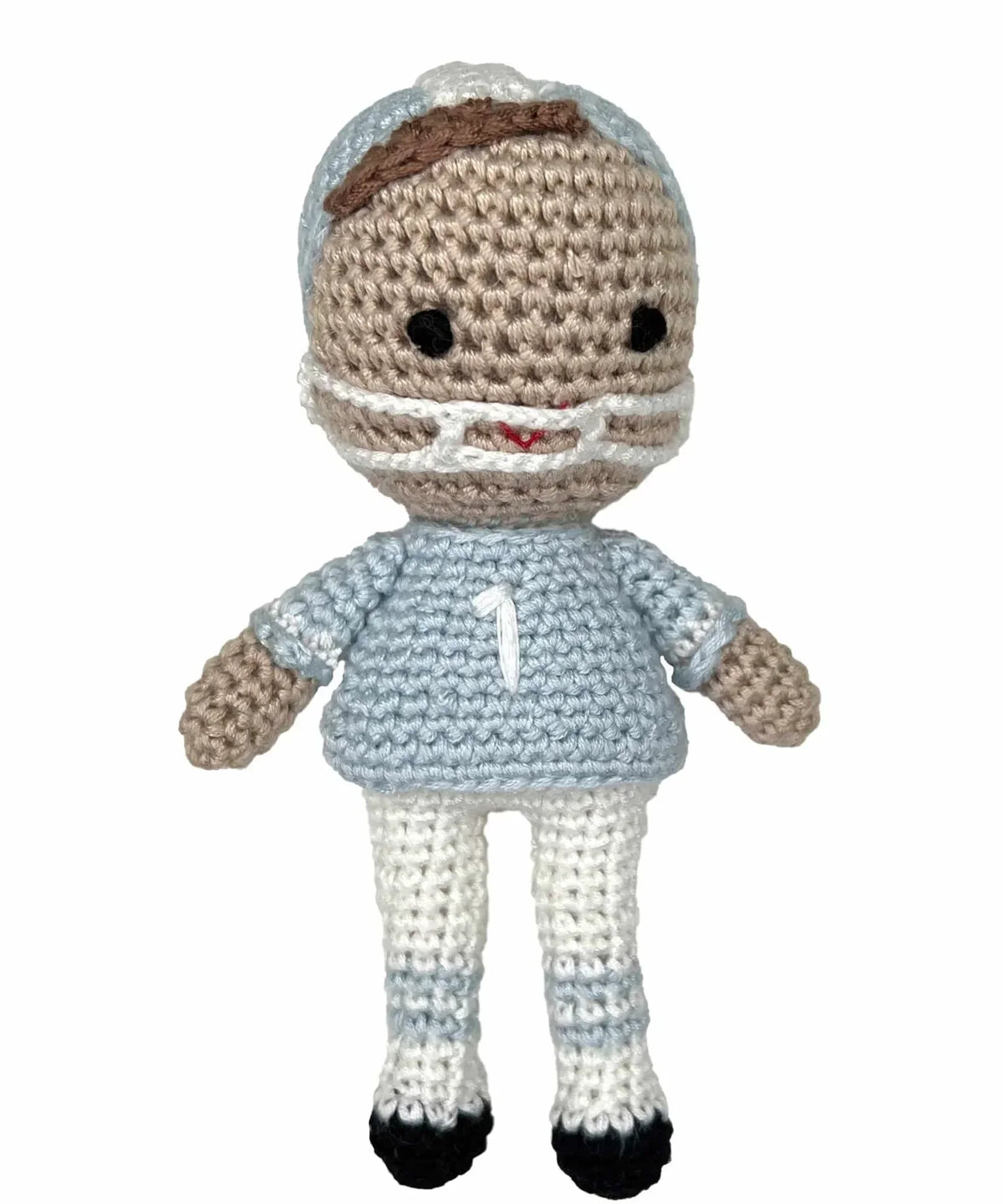 Zubels - Crocheted Football Player Rattle