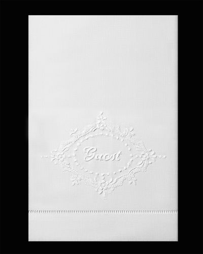 Embroidered Guest Towel