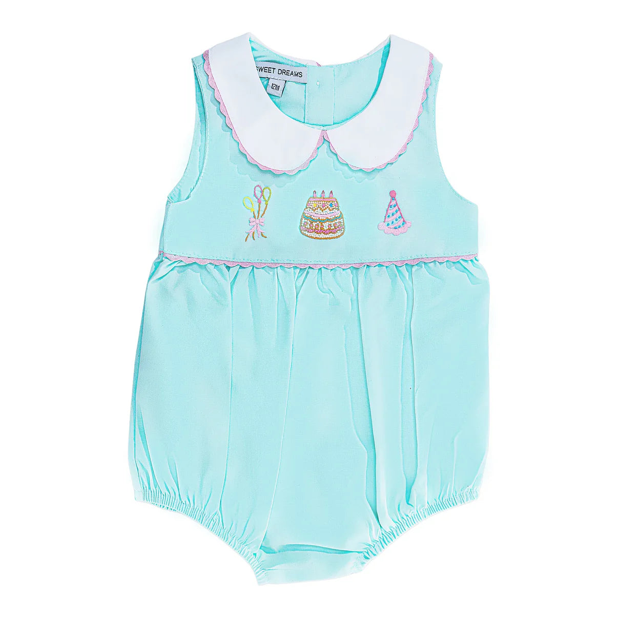 Sweet Dreams - Mint Birthday Outfit - Bubble or Jon Jon