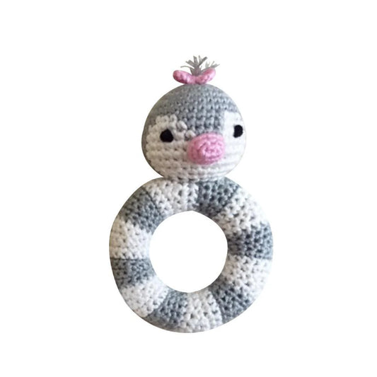 Zubels - Penguin Ring Rattle