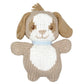 Zubels - Knit Dog Rattle - Pink or Blue