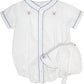 Petit Ami - Embroidered Baseball Bubble with Hat
