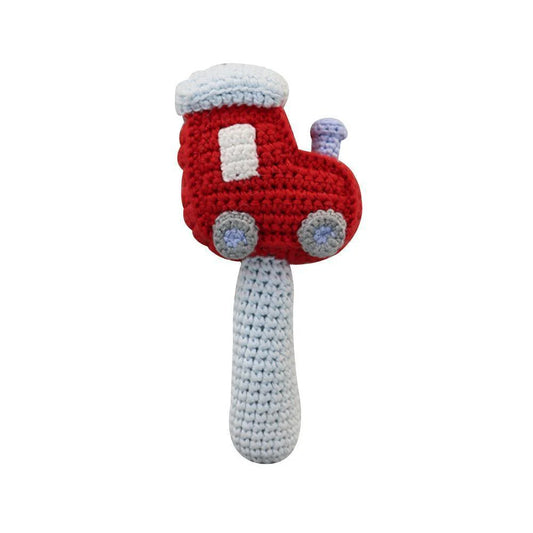 Knit Train Rattle