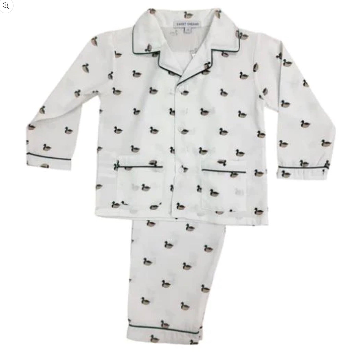 Mallard duck pajamas