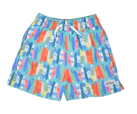 Surfboard Swim Trunks