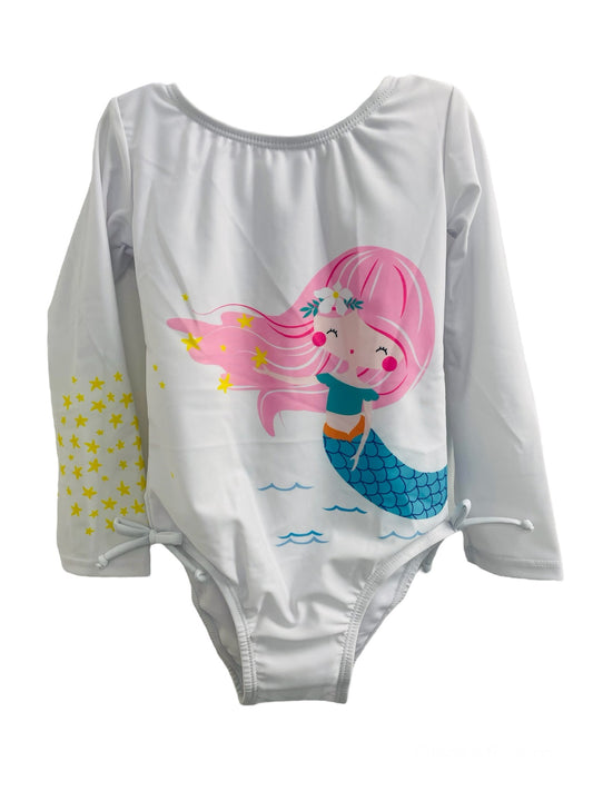 Mermaid Rash Guard Swimsuit