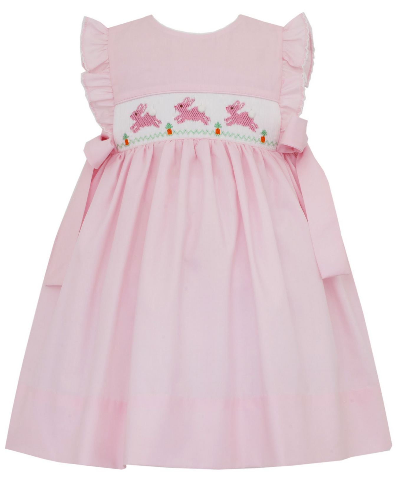 Pink Bunny dress with bows