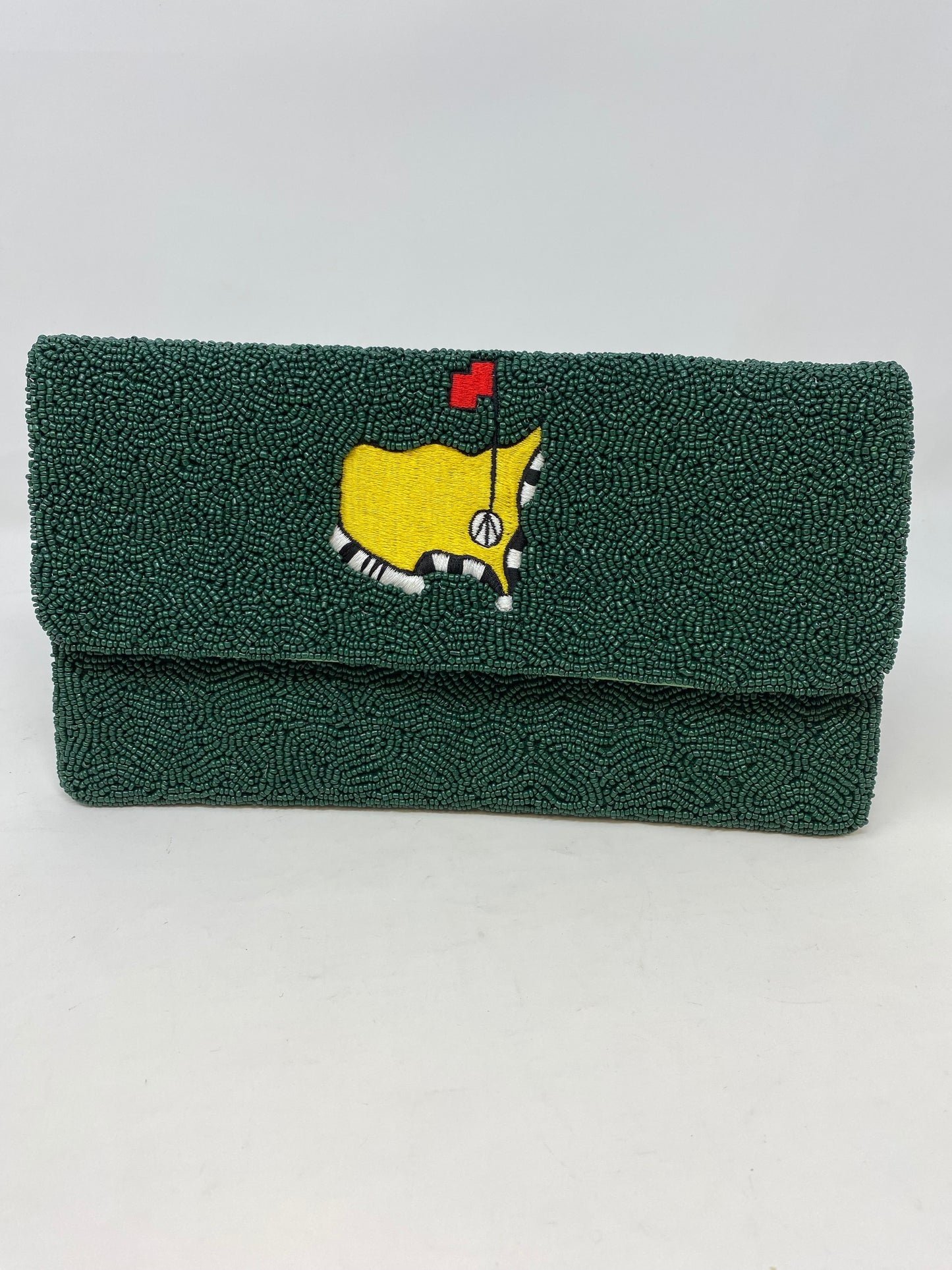 Beaded Golf Clutch -  Masters