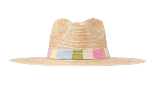 stripe sun hat