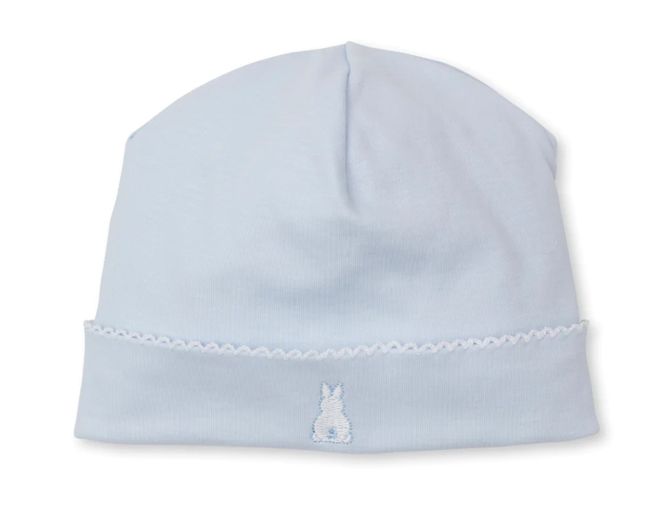 Blue Baby Cap with Bunny